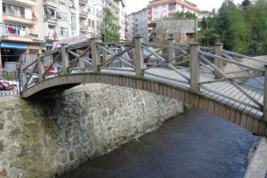 Rize'de Karadeniz işi k&ouml;pr&uuml;!