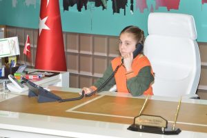 Bursa Yıldırım'da 'Minik Başkan'dan park talimatı