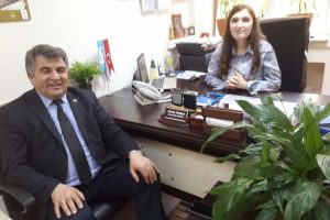 Bursa B&uuml;y&uuml;korhan Belediye Başkanı Taş'tan, Turhan'a ziyaret
