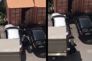 Jenerat&ouml;r hırsızları b&ouml;yle g&ouml;r&uuml;nt&uuml;lendi