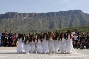 Irak sınırında 23 Nisan coşkusu