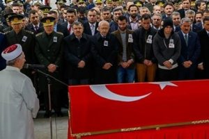 Şırnak şehitlerine acı veda