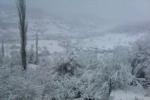 Bursa'da baharda kar esareti yaşandı