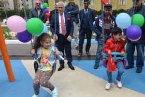 Bursa'da 23 Nisan Mahallesi'ne 23 Nisan Parkı
