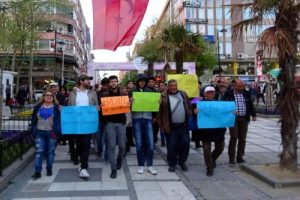 Avcılar'da referandum protestosu