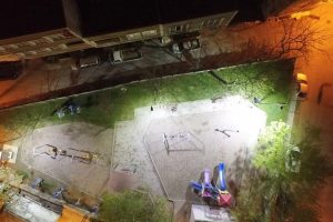 Bursa Yıldırım'da park aydınlatmaları yenilendi