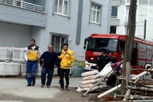 Parasını alamayan iş&ccedil;i inşaatta intihara kalkıştı