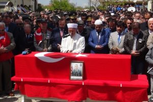 Tekirdağ şehidini son yolculuğuna uğurladı