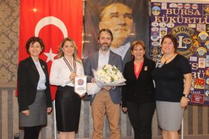 Bursa K&uuml;k&uuml;rtl&uuml; Lions'tan keyifli toplantı