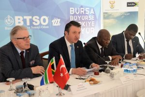 G&uuml;ney Afrikalı yatırımcılar Bursa iş d&uuml;nyası ile buluştu