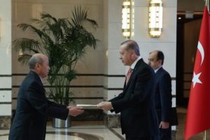 Erdoğan, Moğolistan B&uuml;y&uuml;kel&ccedil;isi Radvan'ı kabul etti