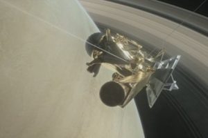 Cassini, Sat&uuml;rn'&uuml;n uydusu Titan'dan son kez ge&ccedil;ti