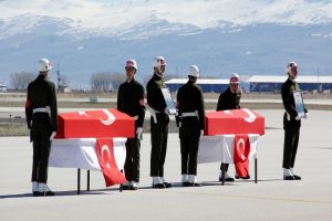 Kağızman şehitleri memleketlerine uğurlandı