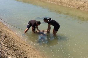 Sulama kanalında erkek cesedi bulundu