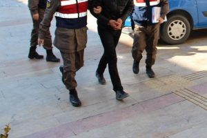 Aydın'da ter&ouml;r &ouml;rg&uuml;t&uuml; propagandasına tutuklama