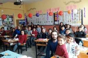 Bursa Harmancık'ta bilim el&ccedil;ileri &ouml;ğrencilerle buluştu