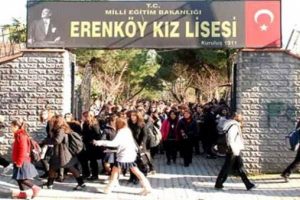 Erenk&ouml;y Kız Lisesi'ne izin &ccedil;ıktı