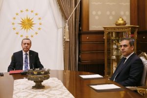 Erdoğan Fidan'ı kabul etti