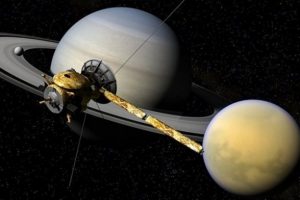 Cassini, Sat&uuml;rn ile halkaları arasına ilk dalışını yaptı