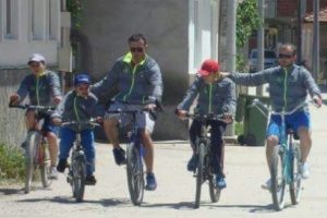 Bursa'da 'Otizm i&ccedil;in sen de pedal &ccedil;evir' organizasyonu