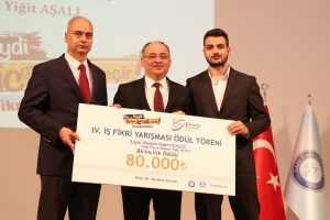 'İş Fikri Yarışması'nın &ouml;d&uuml;lleri sahiplerini buldu