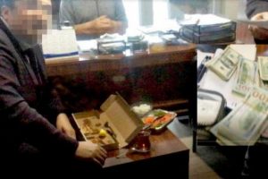 R&uuml;şvet isteyince b&ouml;yle yakalandı!