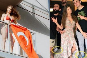 Youtuber'ın &ccedil;orapları sosyal medyada olay oldu