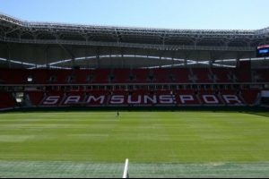 Samsunspor yeni stadını tanıttı