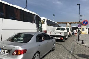 &Ccedil;anakkale'de tatil yoğunluğu