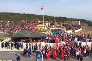 Bursa'dan Kire&ccedil;tepe Jandarma Şehitliği'nde 8 bin kişilik anma t&ouml;reni