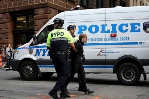 New York'taki 1 Mayıs g&ouml;sterilerinde 14 g&ouml;zaltı