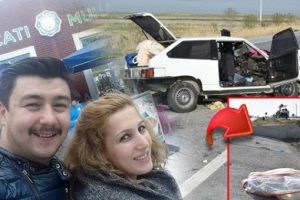 D&uuml;ğ&uuml;n hazırlığı yapan nişanlı &ccedil;ifti feci kaza ayırdı!