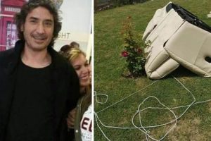Balkondan iple sarkıttığı kanepeyle birlikte d&uuml;şerek &ouml;ld&uuml;