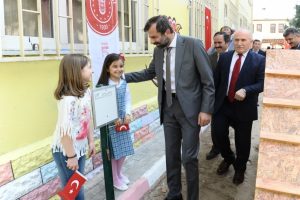 Bursa'da ilk&ouml;ğretim okuluna survivor parkuru