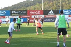 Beşiktaş'ta derbi hazırlıkları