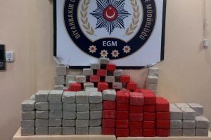 Diyarbakır'da 104 kilo eroin ele ge&ccedil;irildi