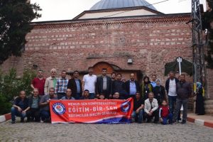 Eğitim-Bir-Sen Bursa 2 No'lu Şube'den Ertuğrul Gazi'ye ziyaret