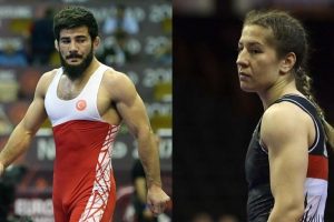 Avrupa G&uuml;reş Şampiyonası'nda Demirtaş ve Adar finale y&uuml;kseldi