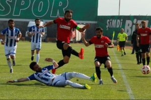 Erzurumspor'dan avantajlı skor