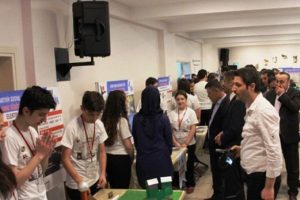 Lise &ouml;ğrencilerinin bilim fuarı a&ccedil;ıldı