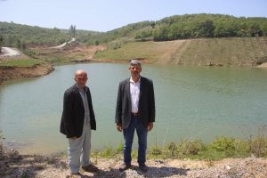 Bursa'da k&ouml;yl&uuml;lerin sulama g&ouml;leti sevinci