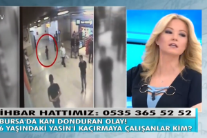 Bursa'da metro istasyonunda 6 yaşındaki &ccedil;ocuğu ka&ccedil;ırmaya &ccedil;alıştılar!