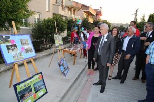 Bursa'da &ccedil;ocuklar kendi sokaklarının tasarımını tamamladı