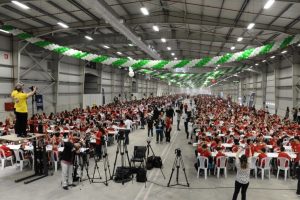 D&uuml;nya rekoru Bursa'da kırıldı!