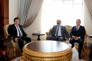T&uuml;rkiye Kayak Federasyonu Başkanı Yarar'dan Bursa Valiliği'ne ziyaret