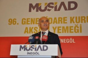 Bursa M&Uuml;SİAD Başkanı Olpak: "&Uuml;lkemizin potansiyelinin farkındayız"