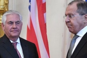 Tillerson, Rus mevkidaşı Lavrov ile Suriye'yi g&ouml;r&uuml;şt&uuml;