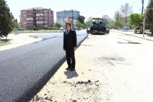 Bursa Yenişehir'de elektrik hatları yenileniyor