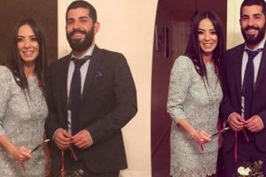 Merve Sevi y&uuml;z&uuml;ğ&uuml; taktı