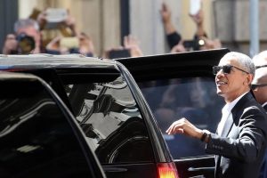 Emekli Obama ilk kez Avrupa'da